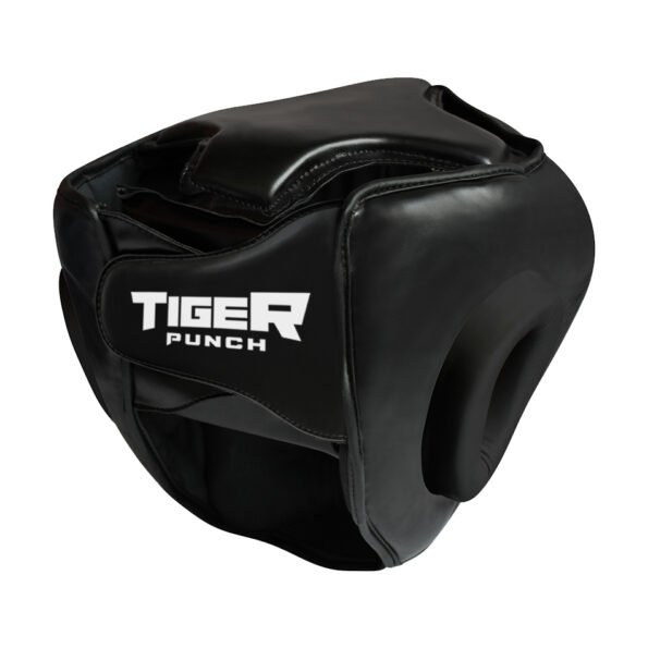 Tiger Punch Leather Pro Boxing Headguard