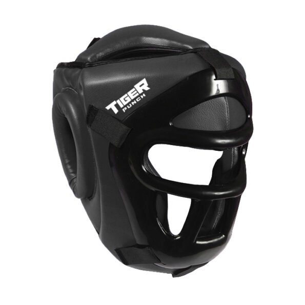 Tiger Punch Training Headguard With Face Protector