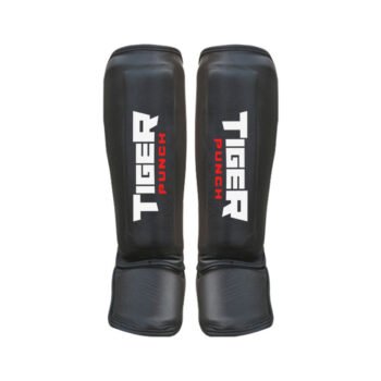 Tiger Punch Black Shin Instep Guards